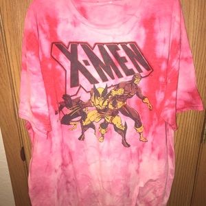 Upcycled X-Men shirt